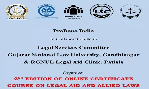 2nd Edition Of Online Certificate Course On Legal Aid And Allied Laws