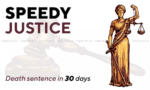 Speedy Justice: Man Accused Of Rape-Murder Of 7 Year Old, Sentenced To Death In 30 Days Speedy Justice: Man Accused Of Rape-Murder Of 7 Year Old, Sentenced To Death In 30 Days