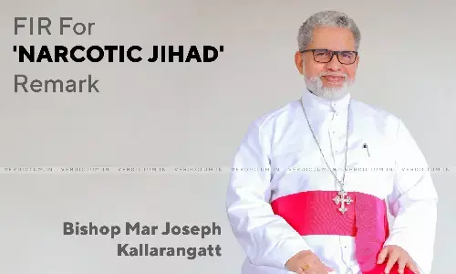 FIR Against Kerala Catholic Bishop For His Narcotic Jihad - Love Jihad Remarks FIR Against Kerala Catholic Bishop For His Narcotic Jihad - Love Jihad Remarks