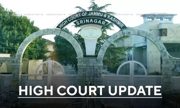 Breach Of Law In All Cases Doesn’t Lead To Public Disorder: Jammu & Kashmir and Ladakh High Court Quashes Detention Order Against Accused In Cattle Theft Cases