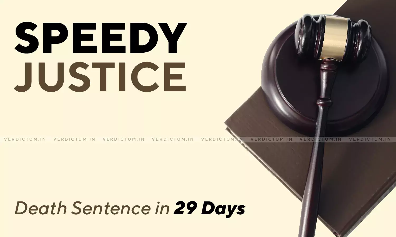 POCSO Court In Surat Awards Death Sentence In 29 Days For Rape And Murder Of Two And Half Year Old Girl POCSO Court In Surat Awards Death Sentence In 29 Days For Rape And Murder Of Two And Half Year Old Girl