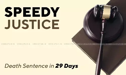 POCSO Court In Surat Awards Death Sentence In 29 Days For Rape And Murder Of Two And Half Year Old Girl