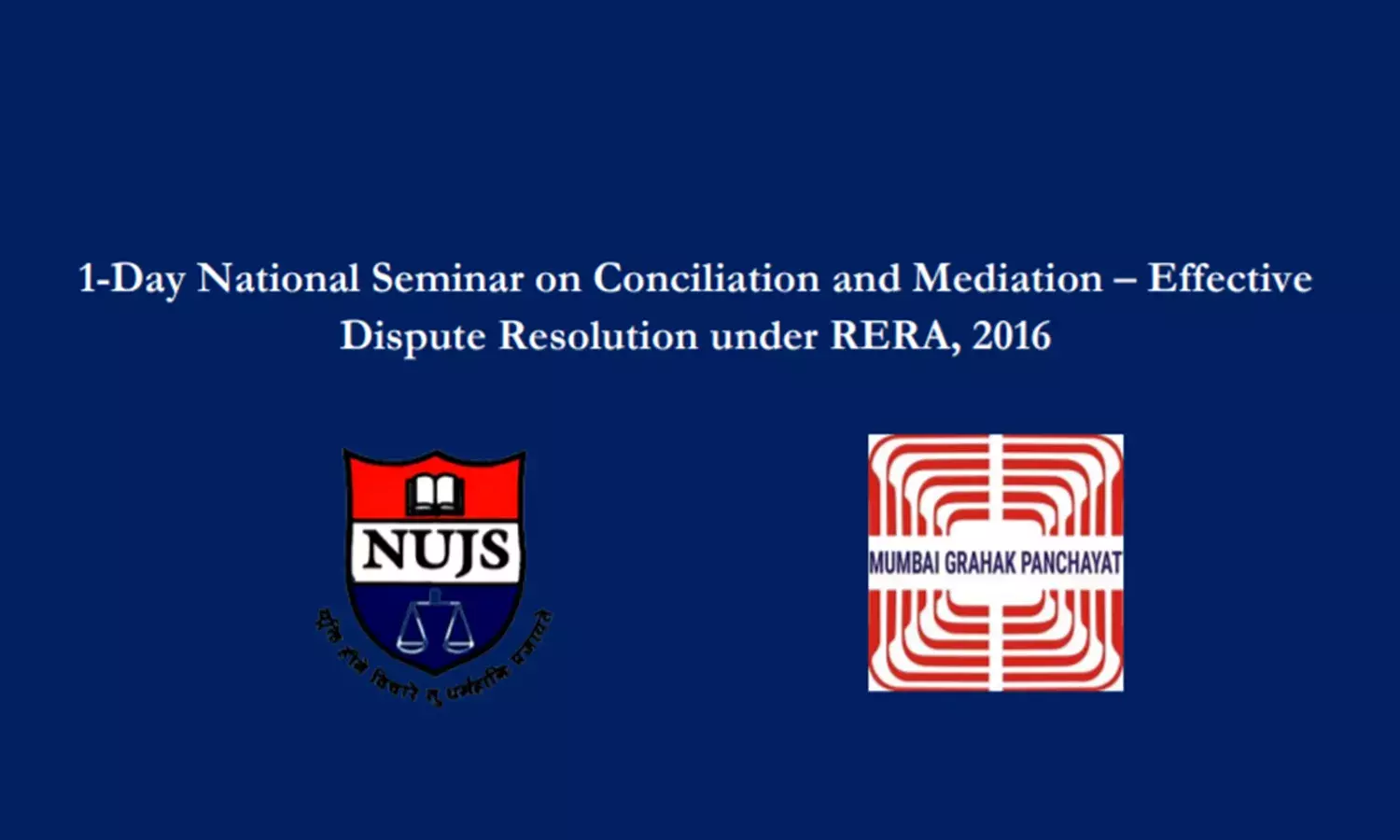 WBJUS & MGP Organising National Seminar On Conciliation And Mediation WBJUS & MGP Organising National Seminar On Conciliation And Mediation