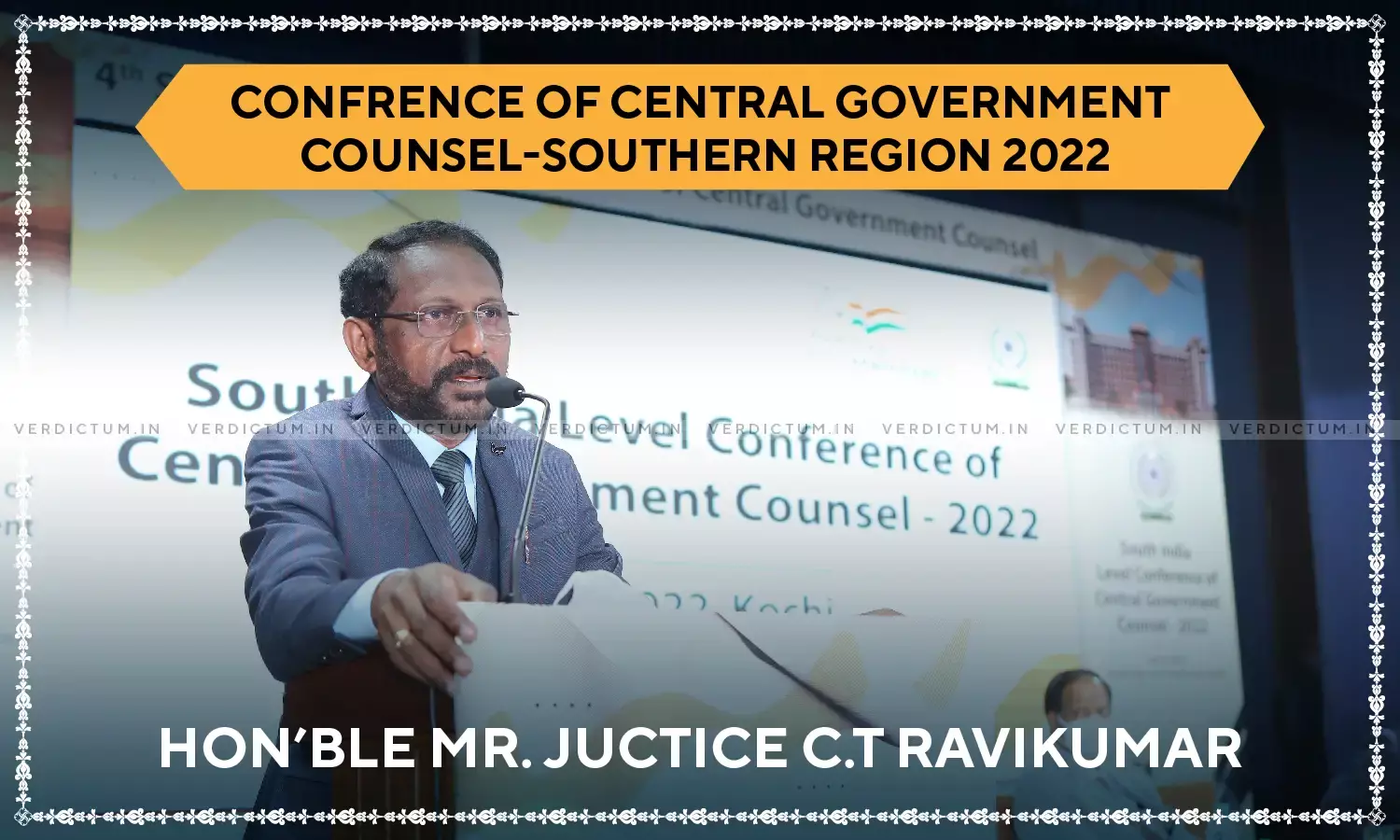 Law Officers Of Government Need To Function Without Fear Or Favor- Justice C.T. Ravikumar Law Officers Of Government Need To Function Without Fear Or Favor- Justice C.T. Ravikumar