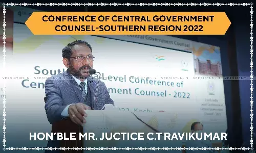 Law Officers Of Government Need To Function Without Fear Or Favor- Justice C.T. Ravikumar