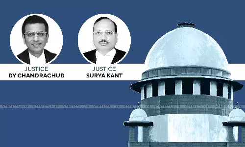 Matter Was Deferred Because I Was Down With Covid, There Is A Limit To Which You Can Target Judges - Justice DY Chandrachud