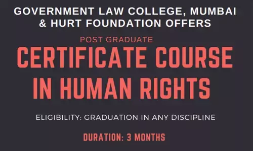 GLC, Mumbai & HF Present Certificate Course In Human Rights
