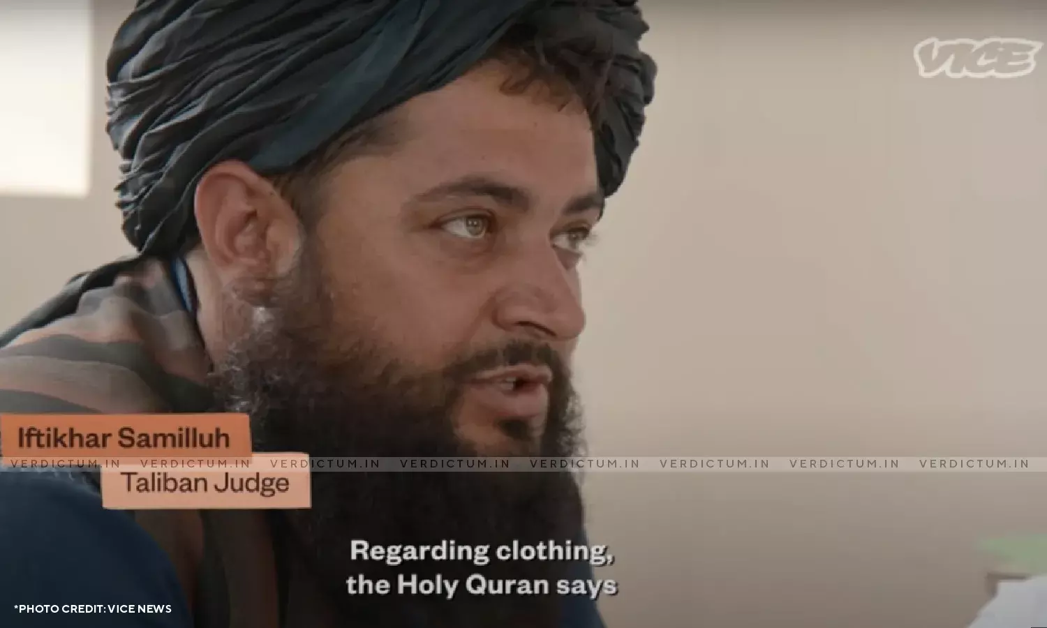 Here Is What A Taliban Judge Has To Say On Hijab And Women Judges Here Is What A Taliban Judge Has To Say On Hijab And Women Judges