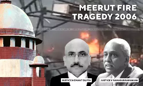 Meerut Fire Tragedy 2006 – Supreme Court Holds Organizers 60% Liable As Against States Liability Of 40% For Compensating Victims Meerut Fire Tragedy 2006 – Supreme Court Holds Organizers 60% Liable As Against States Liability Of 40% For Compensating Victims