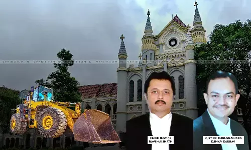 Not Appropriate To Entertain PIL On Demolition Drive- MP High Court Dismisses PIL Filed By Advocate