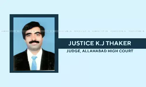 In Conversation: Justice Kaushal Jayendra Thaker, Judge Allahabad High Court In Conversation: Justice Kaushal Jayendra Thaker, Judge Allahabad High Court