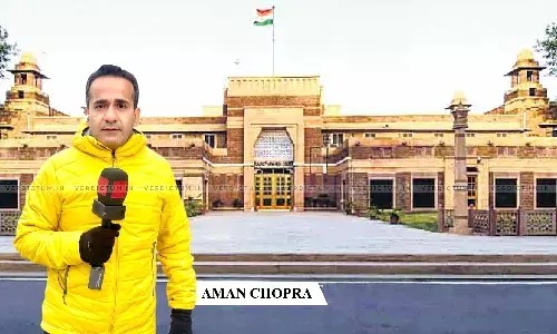 Rajasthan HC Stays Investigation On Sedition Charge Against Journalist Aman Chopra, Protects Him From Arrest Rajasthan HC Stays Investigation On Sedition Charge Against Journalist Aman Chopra, Protects Him From Arrest