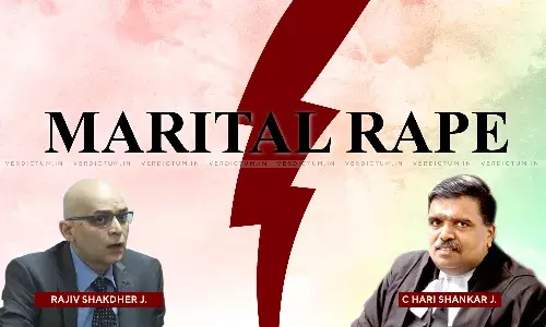Split Verdict In Marital Rape Case: The Net Effect And The Way Forward Split Verdict In Marital Rape Case: The Net Effect And The Way Forward