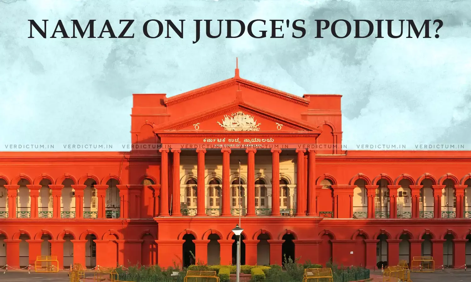 Namaz On Judges Podium In Karnataka High Court: Lawyer Demands Action After Video Goes Viral Namaz On Judges Podium In Karnataka High Court: Lawyer Demands Action After Video Goes Viral