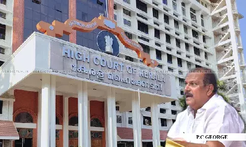 Dont Make Any Speech Which Would Be Offence U/s. 153A Or 295A Of IPC: Kerala HCs Condition While Granting Bail To P. C. George