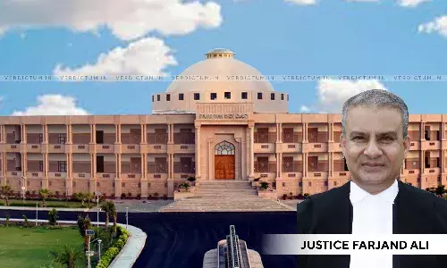 Justice Farjand Ali, Rajasthan High Court Justice Farjand Ali, Rajasthan High Court