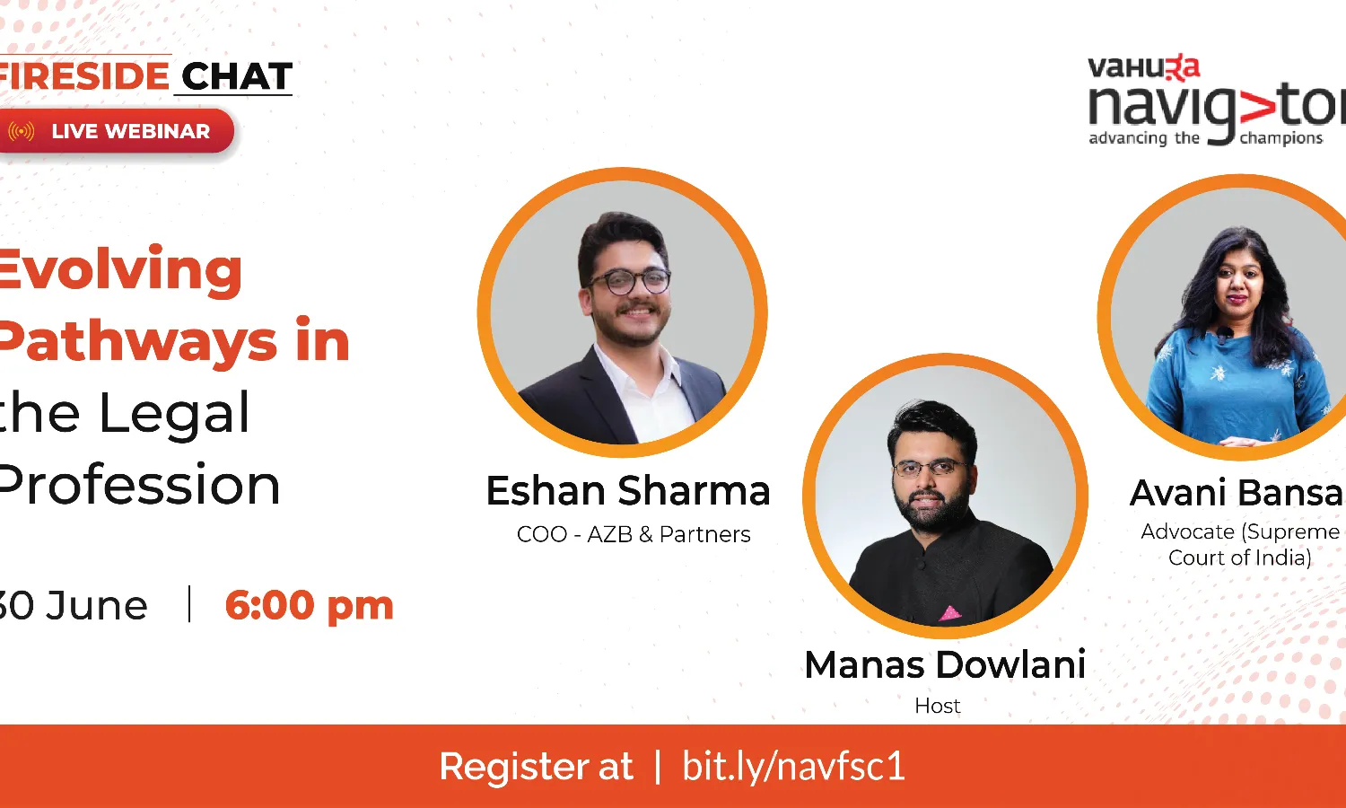 Vahura Organising Webinar on Evolving Pathways in the Legal Profession Vahura Organising Webinar on Evolving Pathways in the Legal Profession