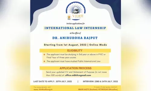 Think India Presents Vidhi International Law Internship Think India Presents Vidhi International Law Internship