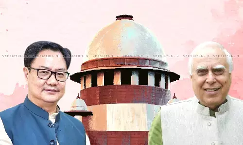 They Dont Believe In Rule Of Law- Law Minister Reacts To Kapil Sibals Remarks Against Supreme Court