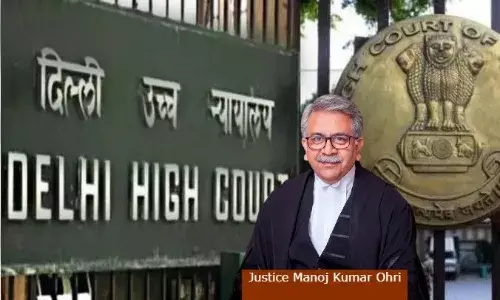 Justice Manoj Kumar Ohri, Delhi High Court Justice Manoj Kumar Ohri, Delhi High Court