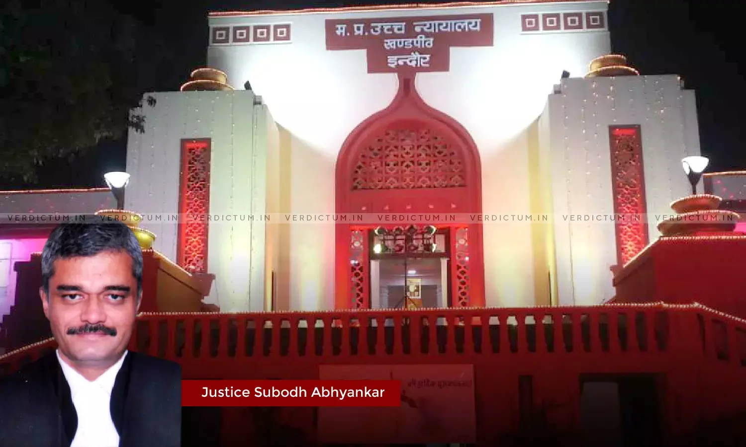 Justice Subodh Abhyankar, Madhya Pradesh High Court Justice Subodh Abhyankar, Madhya Pradesh High Court