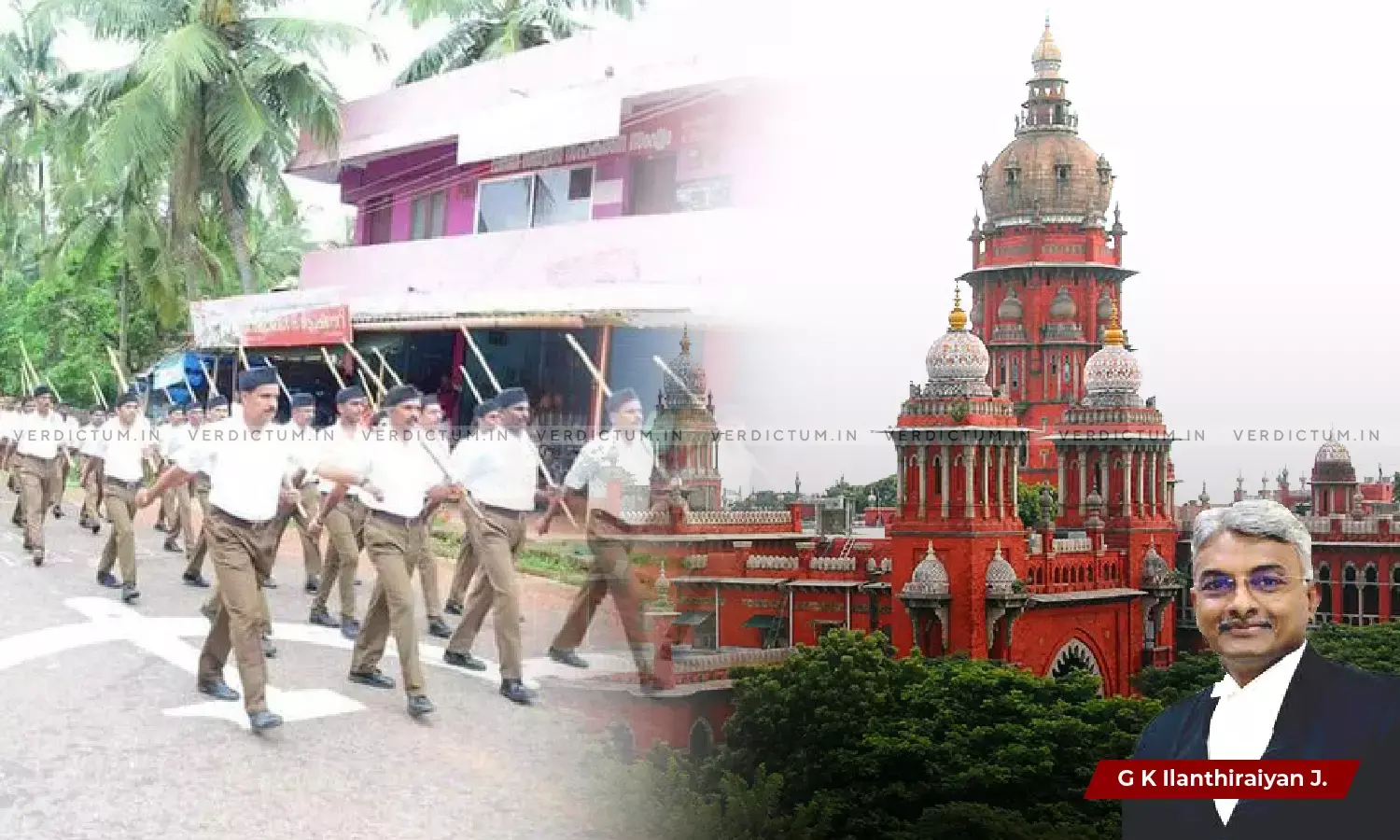 Madras HC Grants Permission To RSS To Conduct Route Marches In 51 Places In State Madras HC Grants Permission To RSS To Conduct Route Marches In 51 Places In State