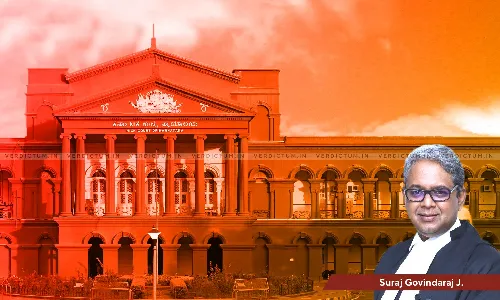 Justice Suraj Govindaraj, Karnataka High Court Justice Suraj Govindaraj, Karnataka High Court
