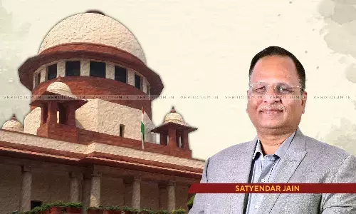 Amidst Objections Against Bench Hearing The Plea, Supreme Court Extends Interim Medical Bail Of AAP Leader Satyendar Jain Till January 8