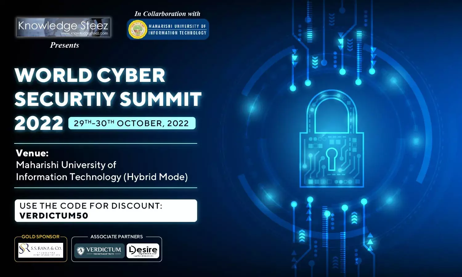 Knowledge Steez Is Organising World Cyber Security Summit- Register Now Knowledge Steez Is Organising World Cyber Security Summit- Register Now