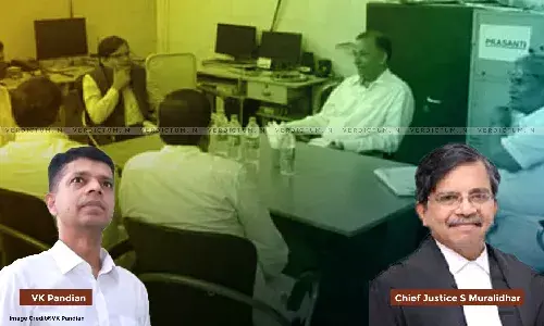 Orissa HC Issues Statement As Bar Association Displays Photo Of CJ Muralidhar With CMs Secretary Along Side Call For Boycott Orissa HC Issues Statement As Bar Association Displays Photo Of CJ Muralidhar With CMs Secretary Along Side Call For Boycott