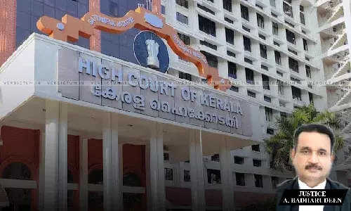Justice A. Badharudeen, Kerala High Court Justice A. Badharudeen, Kerala High Court