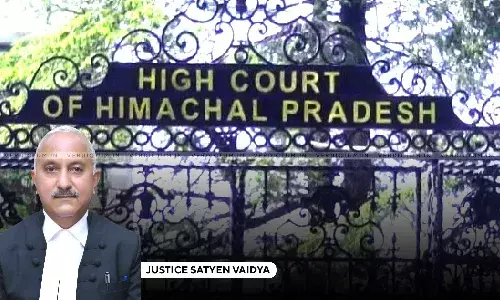 Justice Satyen Vaidya, Himachal Pradesh High Court Justice Satyen Vaidya, Himachal Pradesh High Court