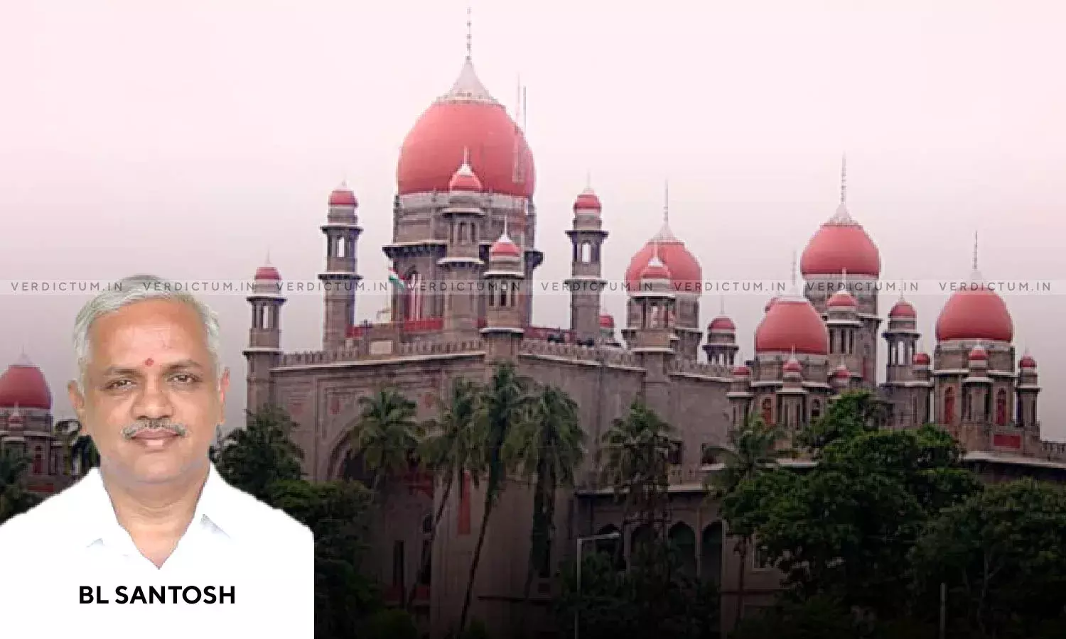 Telangana High Court Stays 41A CrPC Notice Issued To BJP Leader BL Santhosh By SIT Telangana High Court Stays 41A CrPC Notice Issued To BJP Leader BL Santhosh By SIT