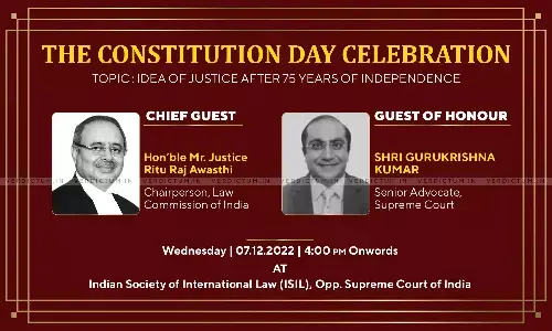 Chairperson Of Law Commission Of India To Speak Today On Idea Of Justice After 75 Years Of Independence Chairperson Of Law Commission Of India To Speak Today On Idea Of Justice After 75 Years Of Independence