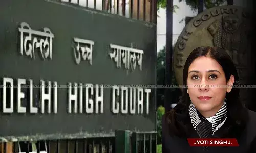 Justice Jyoti Singh, Delhi High Court Justice Jyoti Singh, Delhi High Court
