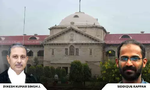 Allahabad High Court Grants Bail To Journalist Siddique Kappan In PMLA Case Allahabad High Court Grants Bail To Journalist Siddique Kappan In PMLA Case