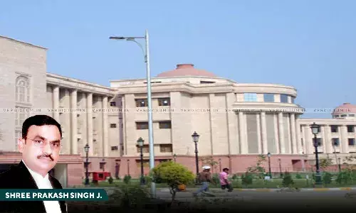 Justice Shree Prakash Singh, Allahabad High Court Justice Shree Prakash Singh, Allahabad High Court