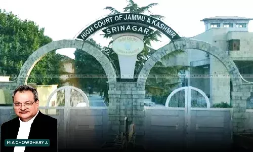 Justice M A Chowdhary, Jammu & Kashmir and Ladakh High Court Justice M A Chowdhary, Jammu & Kashmir and Ladakh High Court