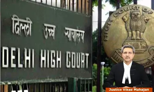 Justice Vikas Mahajan, Delhi High Court Justice Vikas Mahajan, Delhi High Court
