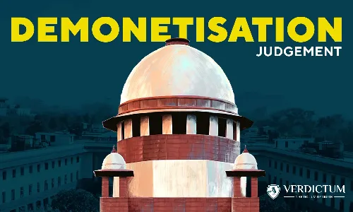 Breaking: Constitution Bench Upholds Centres 2016 Decision To Demonetize Currencies By A Majority Of 4:1