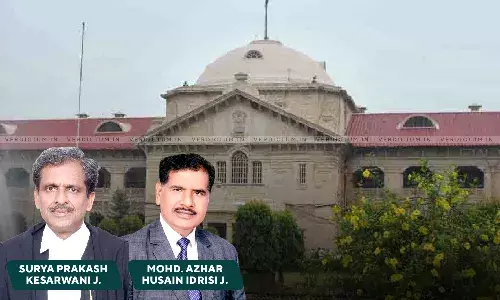 At Time Of Divorce, Muslim Husband Should Make Preparatory Arrangements In Advance For Meeting Future Needs: Allahabad HC At Time Of Divorce, Muslim Husband Should Make Preparatory Arrangements In Advance For Meeting Future Needs: Allahabad HC