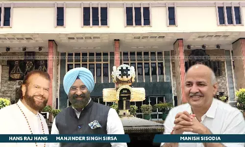 Delhi HC Stays Defamation Proceedings Filed By Manish Sisodia Against BJP Leaders Hans Raj Hans And Manjinder Sirsa Delhi HC Stays Defamation Proceedings Filed By Manish Sisodia Against BJP Leaders Hans Raj Hans And Manjinder Sirsa