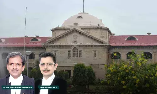 Allahabad HC Imposes ₹1 Lakh Cost On Man For Making False Averments & Suppressing Material Facts In His Petition Allahabad HC Imposes ₹1 Lakh Cost On Man For Making False Averments & Suppressing Material Facts In His Petition