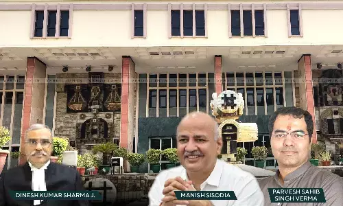 Delhi HC Stays Proceedings Against BJP Leader, MP Parvesh Verma In Defamation Suit Filed By Manish Sisodia Delhi HC Stays Proceedings Against BJP Leader, MP Parvesh Verma In Defamation Suit Filed By Manish Sisodia
