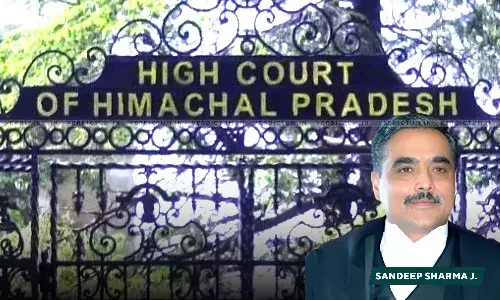 Justice Sandeep Sharma, Himachal Pradesh High Court Justice Sandeep Sharma, Himachal Pradesh High Court