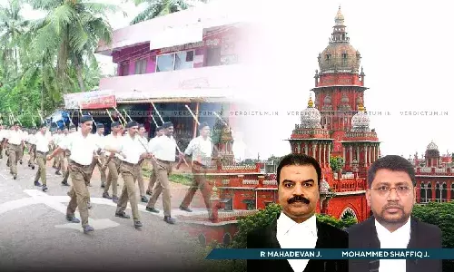 Breaking: Division Bench Of Madras HC Sets Aside Order Restricting RSS Route Marches To Compounded Premises
