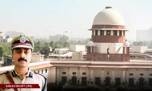 1990 Custodial Death Case: SC Seeks Gujarat Govts Response On Plea Of Sanjiv Bhatt To Submit Additional Evidence To Support His Case