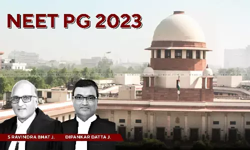 Breaking: Supreme Court Dismisses Pleas Seeking Postponement Of NEET PG 2023 Breaking: Supreme Court Dismisses Pleas Seeking Postponement Of NEET PG 2023