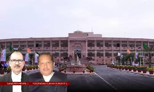 Employer Cannot Deny Police Job To A Successful Candidate On Ground Of Juvenile Record Of Conviction: Rajasthan HC Employer Cannot Deny Police Job To A Successful Candidate On Ground Of Juvenile Record Of Conviction: Rajasthan HC