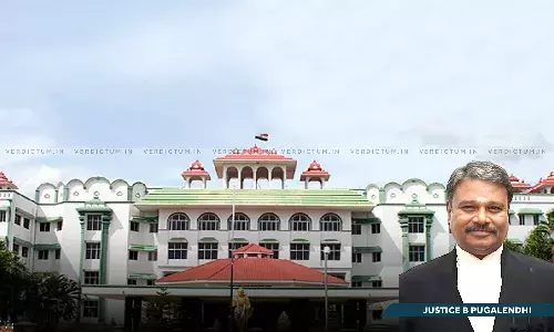 Justice B. Pugalendhi, Madras High Court, Madurai Bench Justice B. Pugalendhi, Madras High Court, Madurai Bench
